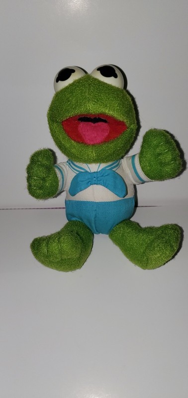 vintage kermit the frog plush